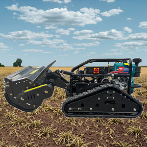 Intelligent Diesel Remote Control All-Terrain Crawler Mower Straw Return Function Core Farming Equipment Featuring Engine <strong>Key</strong> - Product Image 2