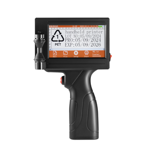 YAOMATEC stampante portatile a getto d'inchiostro 12.7mm data di stampa codificatore Batch numero pistola per stampa a getto d'inchiostro per scatola di imballaggio esterna in cartone