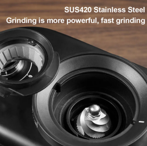 <strong>Mini</strong> Portable Electric Adjustable Burr <strong>Mill</strong> With 28 Precise Grind Setting Conical Burr Coffee <strong>Grinder</strong> French Press Espresso Grin - Product Image 6