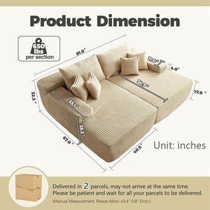Eğlenceli yuva Modern Minimalist beyaz kadife kumaş Recliner kesit koltuk takımı ışık lüks tüy salonu büyük Mac tarzı - Product Image 4