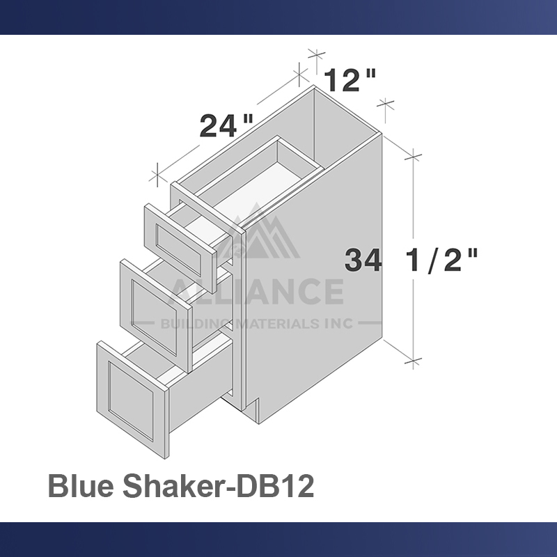 H Shaker bleu-DB12