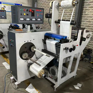 Automatic Adhesive Barcode Sticker Label Die <strong>Cutter</strong> Cutting Slitting Machine - Product Image 4