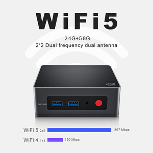 Para Beelink GK Mini PC con procesador Intel J4125 (hasta 2,7 GHz) Windows 10 Pro Computadora de escritorio Versátil DDR4 Memoria EE. UU./UE Enchufes - Product Image 6