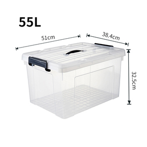 おもちゃや布用プラスチック製収納ボックス,環境にやさしいプロモーション耐久性のある6Lと12L - Product Image 1