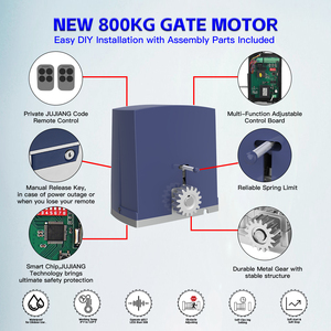 Thông minh Wifi 1000kg Heavy Duty cổng động cơ tự động trượt điện trượt cổng Opener - Product Image 3