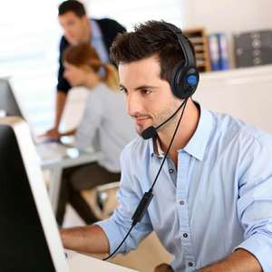 الأكثر مبيعًا سماعة رأس رخيصة شاحن صوت مع ميكروفون للكمبيوتر لمركز الاتصال وسماعات الهاتف - Product Image 5