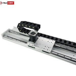 UMOT Heavy Duty 300kg Stroke 300mm Cnc Robot System Rack and Pinion <strong>Guideway</strong> Slide Table Stage Actuator <strong>Linear</strong> Module <strong>Guide</strong> <strong>Rail</strong>