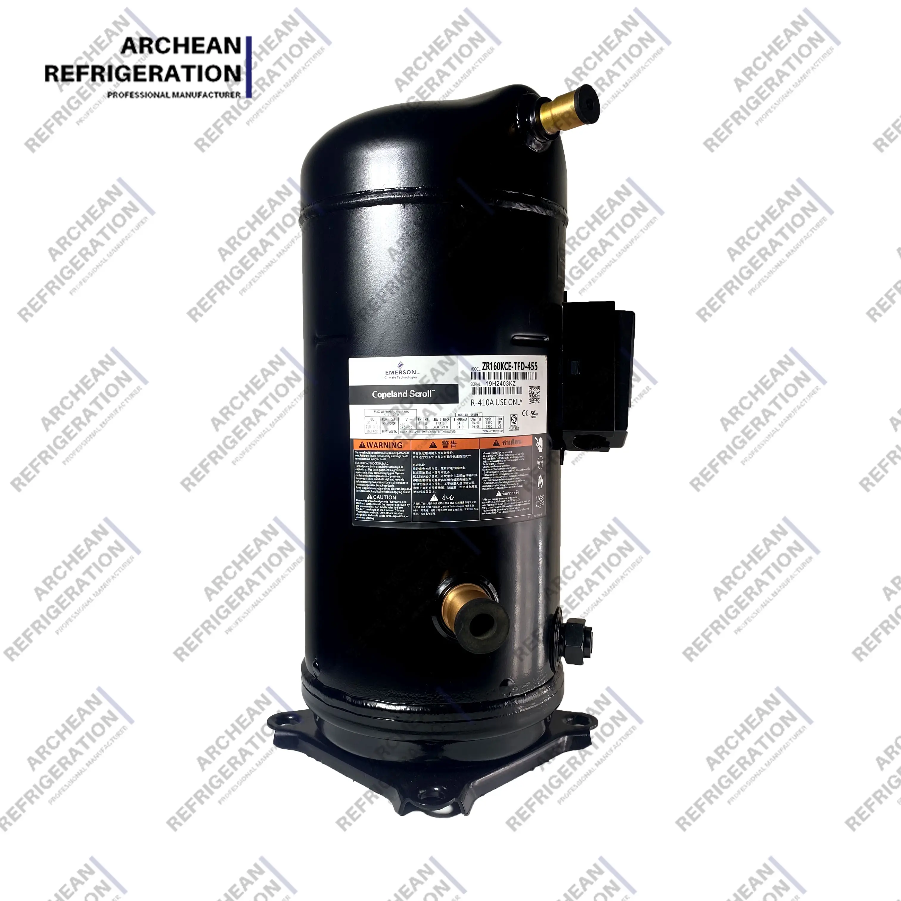 1/6 ZW61KSE TFP 542 original hvac Copeland 5HP compressor bomba de calor