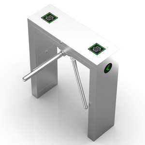 Passaggio veloce ponte semiautomatico stile treppiede tornello con impronta digitale - Product Image 1