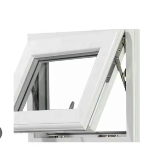 Fabbrica della cina UPVC tendone finestre tenda finestra con schermo e manovella operatore - Product Image 4