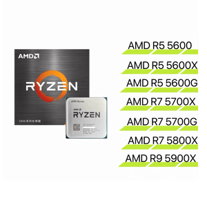 ציפו הסיטונאי cpus ryz5 5500 5600 5600g 5600gt; עבור מחשב שולחני תיבת מחשב חדש בשימוש מעבד אמ4 - Product Image 2