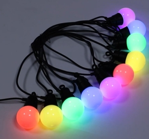 S14 RGB Remote Control <strong>String</strong> Light Solar Panel Led Decoration Light Garden Park Party Function Decor Waterproof Led Light Chain