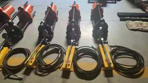 Strumenti di smontaggio idraulico/manuale idraulico cingolato escavatore binario perno smontare macchina per lavori di costruzione costruzione ecc - Product Image 4