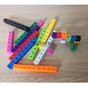 Örnek eğitim matematik küpleri set başına 100 parça birbirine bloklar - Product Image 4
