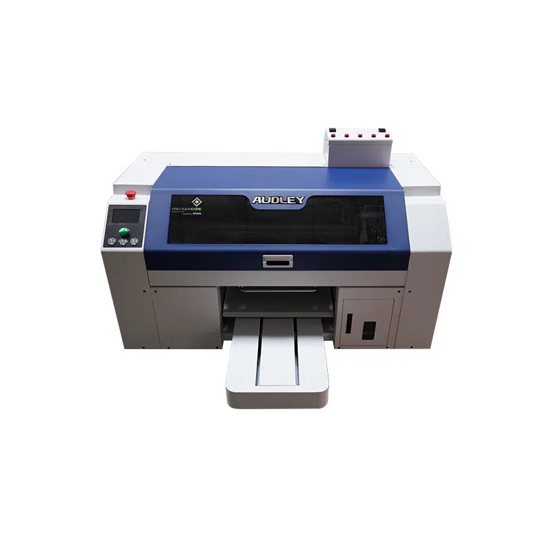 Audley DTF T-Shirt Printer DTG Machine Small Vacuum Platform for Cotton Digital Production Impresora A3/A2 Print Dimension Price