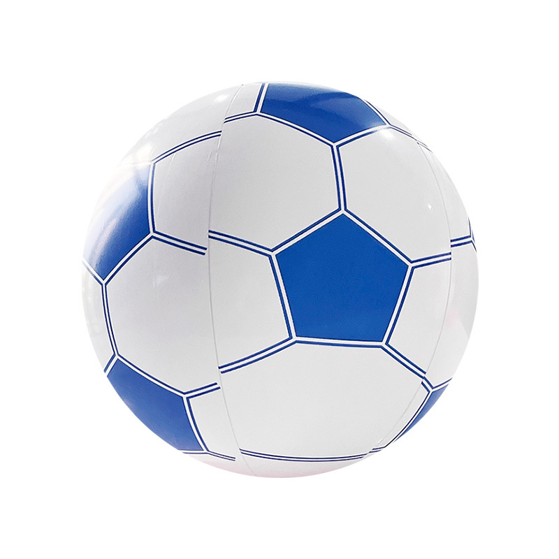40CM blue and white football
