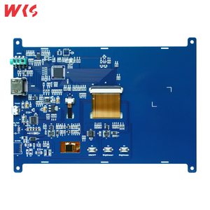 Schermo tattile capacitivo da 7 pollici 1024x600 IPS con interfaccia di uscita Audio esterna per Raspberry Pi 3B/4B - Product Image 2