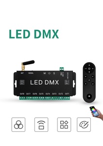 LED Bluetooth WIFI WS2811 1903 красочное мобильное приложение для программирования 8-портовый инженерный контроллер SPI - Product Image 2