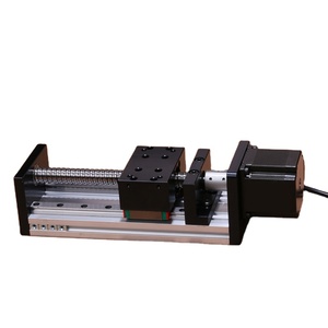 Gx80 Ball Screw <strong>Linear</strong> Slide Module Double <strong>Linear</strong> <strong>Rail</strong> <strong>Guide</strong> Electric Stepper Motor CNC Industries' New Bearing Engine PLC <strong>Block</strong> - Product Image 1