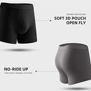 高品质四角短裤定制标志男士透气纯色平角内裤<span class=keywords><strong>4XL</strong></span>男士内衣男士内裤男式内裤 & 平角裤