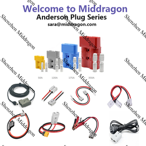 Toptan 2pin yüksek akım 50A 600V pil adaptör kablosu 10AWG Andersonn fiş XT60 dişi konnektör kablo - Product Image 6