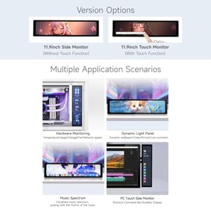 Waves hare 11,9-Zoll-IPS-Display, kompatibel mit Raspberry Pi 5 5-Punkt-Touch, kein Treiber erforderlich, mit Touch-Funktion - Product Image 5
