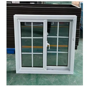 Châu Âu thiết kế hiện đại PVC cửa sổ trượt với lưới tản nhiệt cho ngôi nhà - Product Image 1