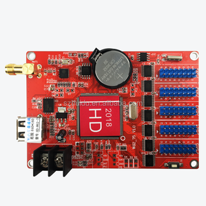 HD- RGB полноцветный светодиодный контроллер Wi-Fi HD-W62-75 для бегущая строка светодиодный экран - Product Image 2