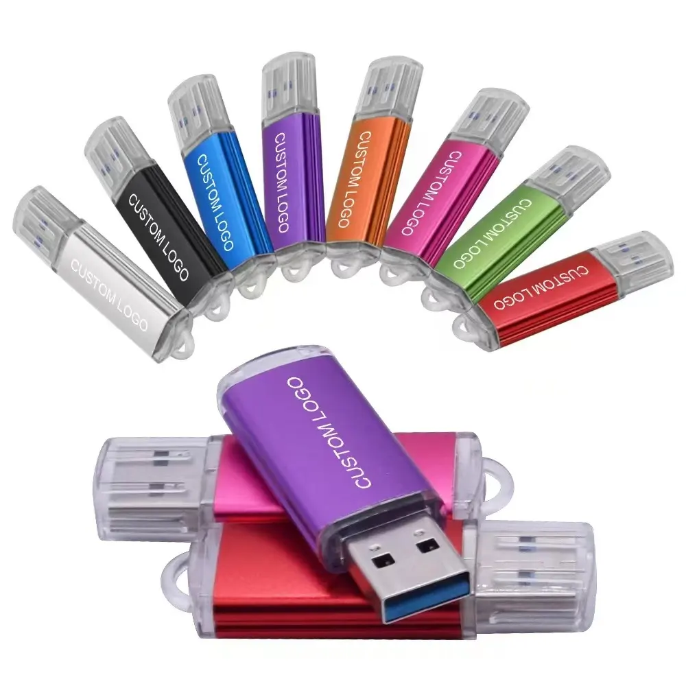 Chiavetta Usb più leggera di colore brillante della chiavetta Usb del regalo di nozze di promozione con il caso/immersione Flash all'ingrosso del Usb