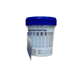 プラスチックカップ付き14パネル多剤テストキットTHC K2 AMP BZO BUP COC KET THC MTD OXY PCP TCA分析 - Product Image 2