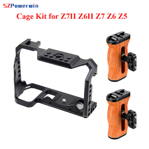 Powerbin ชุดกรงกล้องสำหรับ Z7II Z6II Z6 Z5แท่นขุดเจาะอเนกประสงค์กรอบ gimbal ARRI สกรูยึดที่จับไม้ - Product Image 3