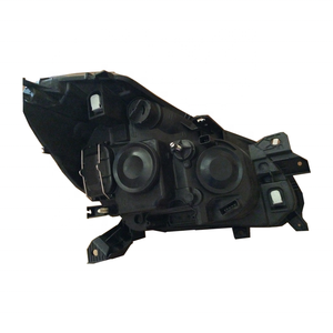 ルノーCLIO5ドアモデル2005年ブラックベゼルレンズ付きヘッドライトフィット - Product Image 2