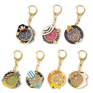 Customized Metal Key Chains for Student Graduation Commemorations with Class Names Engraved in <strong>Bulk</strong> and Packaged in Gift Boxes - Product Image 1