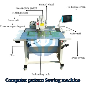 布製造ミシン用コンピュータパターンデザインミシン - Product Image 2