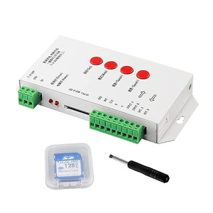 Controller a LED programmabile per T1000S a matrice di Pixel RGB Controller a LED con interfaccia scheda SD con prodotto ICs