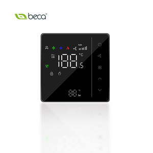Beca BAC-007 умный температурный модуль с датчиком двойного релейного выхода Wi-Fi беспроводной переключатель термостата контроллер настенный больничный - Product Image 6