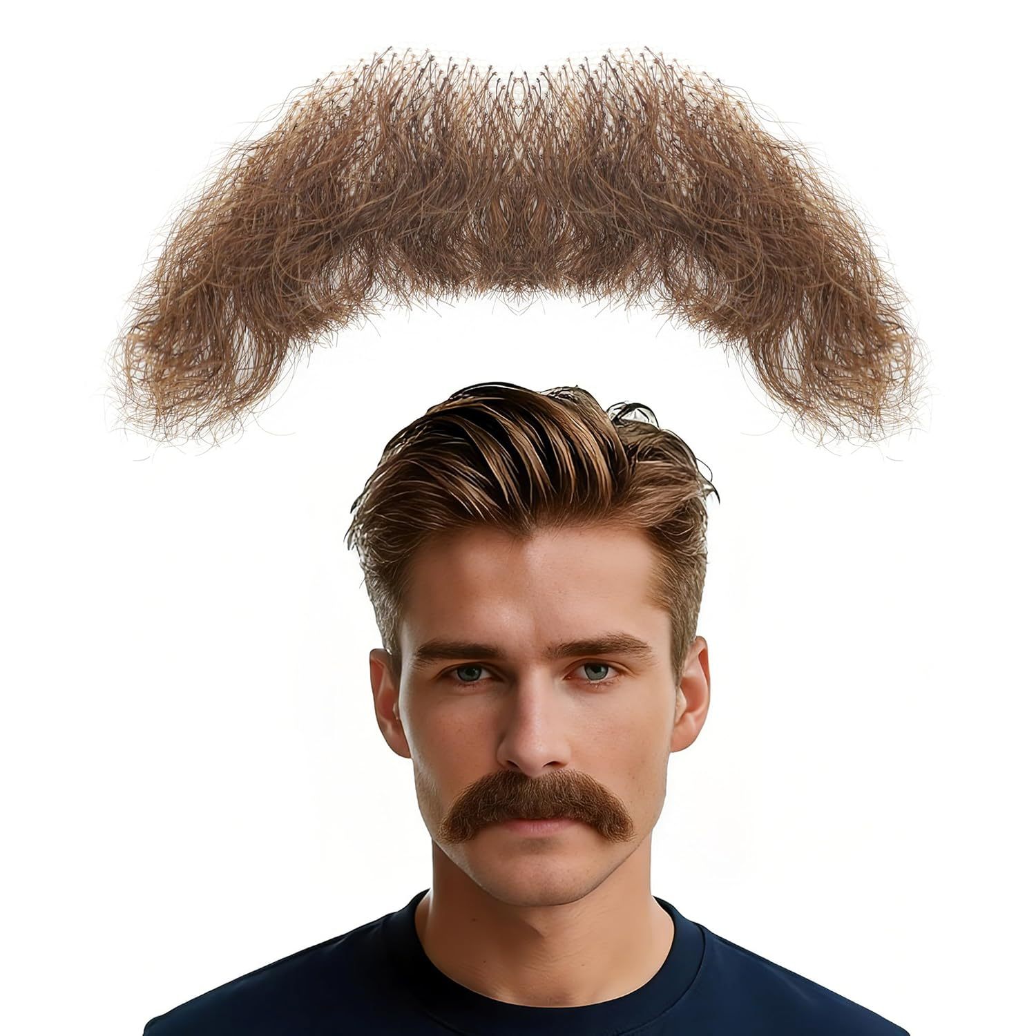 Brown realistic beard 5-2