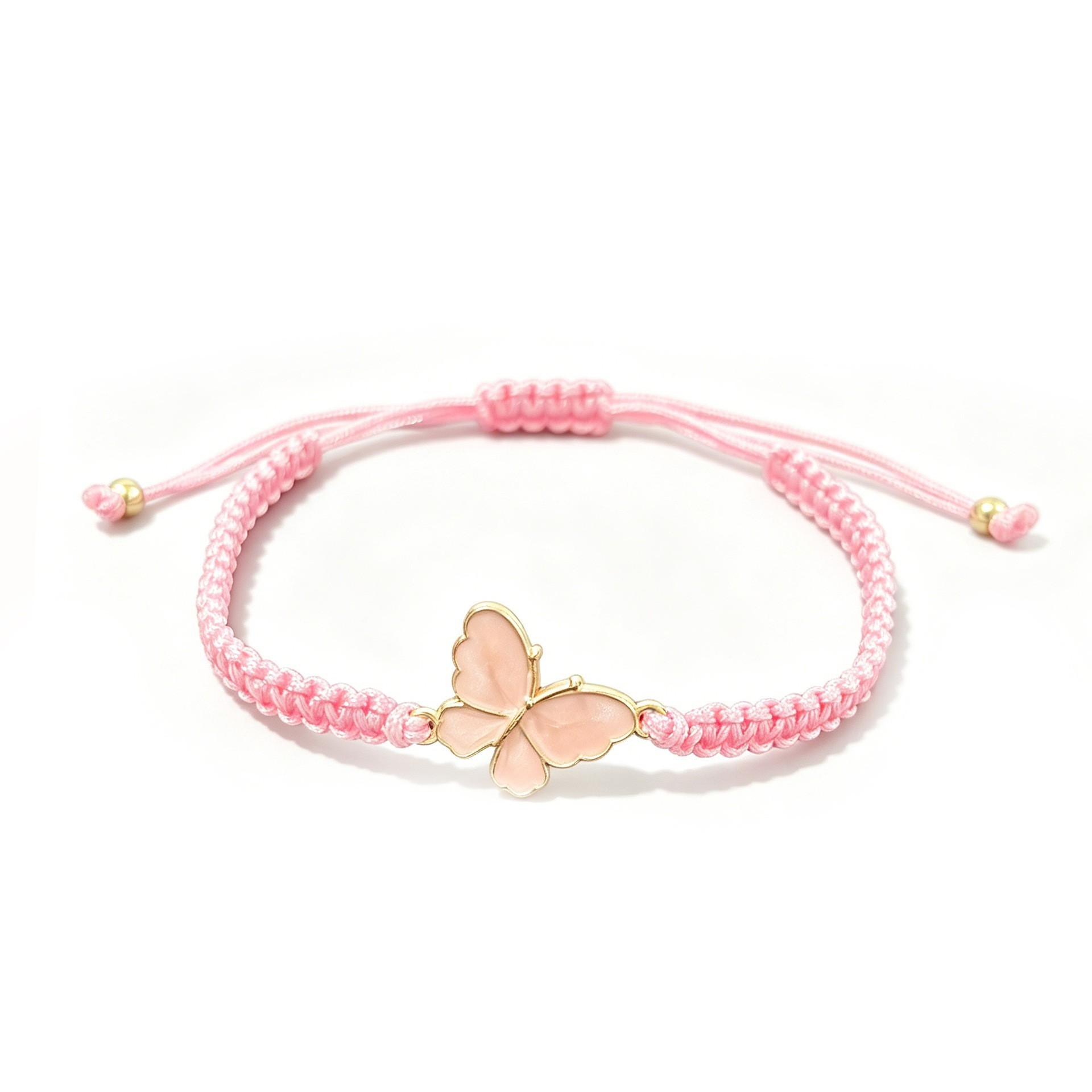 Butterfly bracelet, pink