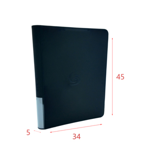 16 כיס פו רוכסן binder כפול כרטיס פרמיה דו צדדי עבור אלבום אוסף כרטיס ביקור אוסף כרטיס ביקור - Product Image 3