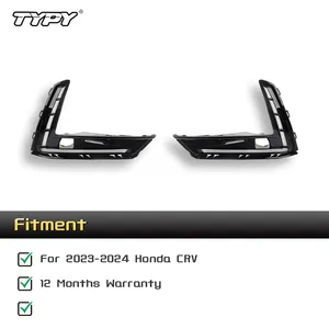 TYPY araba LED gündüz çalışan ışık Honda CR-V CRV 2023 2024 dinamik dönüş sinyali ile DRL Daylights sis lambası kapağı 1 takım - Product Image 4