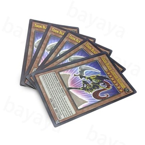 การ์ดเกมสำหรับซื้อขายแบบโฮโลแกรมหายากพิมพ์บนดาดฟ้าแบบกำหนดเอง - Product Image 4