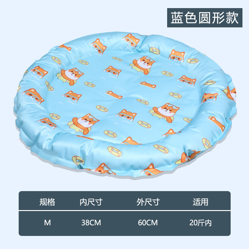 Chiot rond bleu de taille moyenne