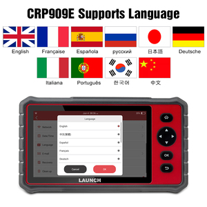 带安全气囊的OBD2 X431汽车扫描仪SAS TPMS EPB IMMO重置CRP909E汽车代码阅读器发动机分析仪诊断工具 - Product Image 2