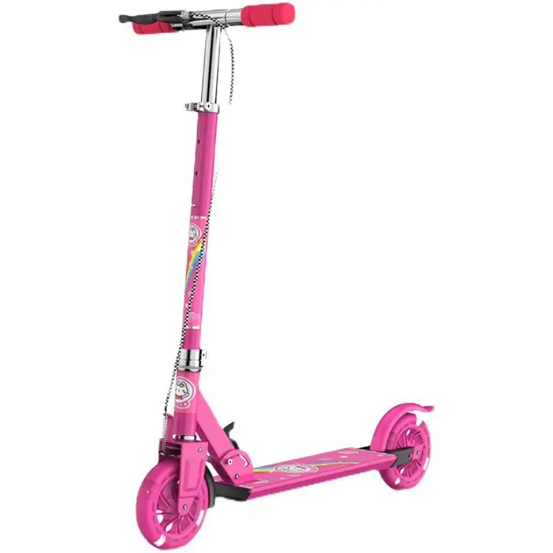 PVC/PU wheels wholesale toddler training balance bike rear brake kid scooter