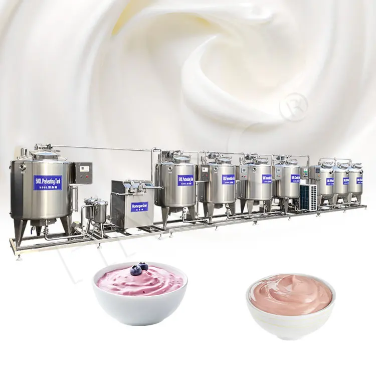 HNOC profesional automático fermentación en caliente producto lácteo hacer proceso comercial yogur hacer máquina