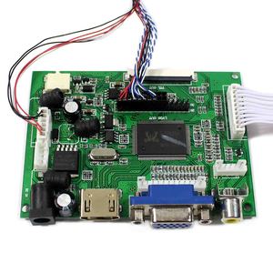 Lcd Display Treiber platine Vga Av1 Av2 50Pinttl Lcd Controller Board Lvds Kabel mit Fernbedienung - Product Image 3