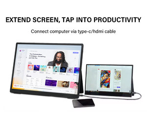 Fhd Portable Monitor 10.5 Inch 18.5 Inch Ips Panel Wled Computer Display Ganming Monitor for Switch Ps5 <strong>Xbox</strong> <strong>Mini</strong> Pc Laptop
