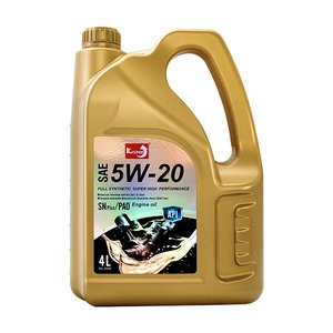 שמן מנוע סינטטי מלא באיכות גבוהה זהב אריזה 5W-20