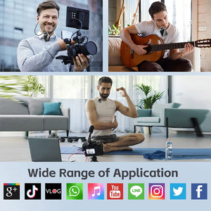 Rode Wireless 5.1ラペルマイクコードレスクリップオンUSBビデオ録画カメラスマートフォン10m作動距離タイプC教育 - Product Image 5