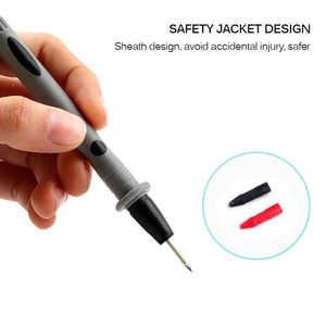Evrensel Probe testi dijital multimetre için iğne ucu sayacı çok metre Tester kurşun Probe tel kalem kablo 20A 1000V - Product Image 3
